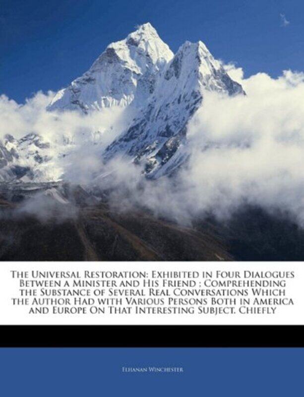 

The Universal Restoration by Elhanan Winchester-Paperback