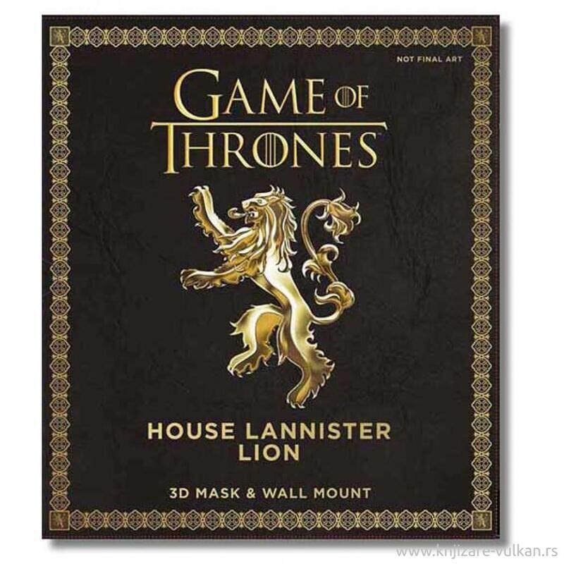 

Game of Thrones: the House Lannister Lion, Paperback Book, By: Wintercroft