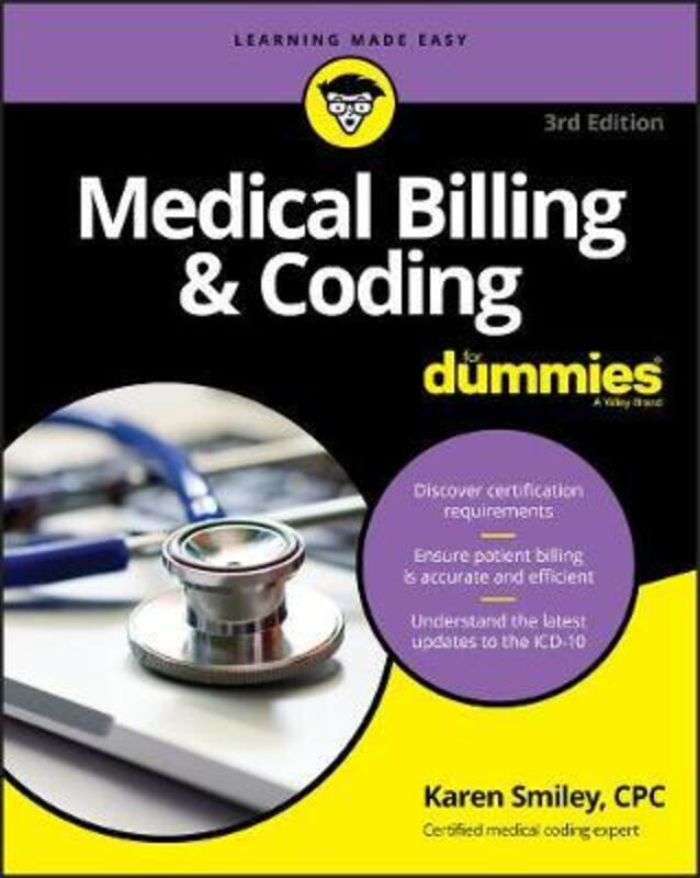 Medical Billing & Coding For Dummies,Paperback,BySmiley, Karen
