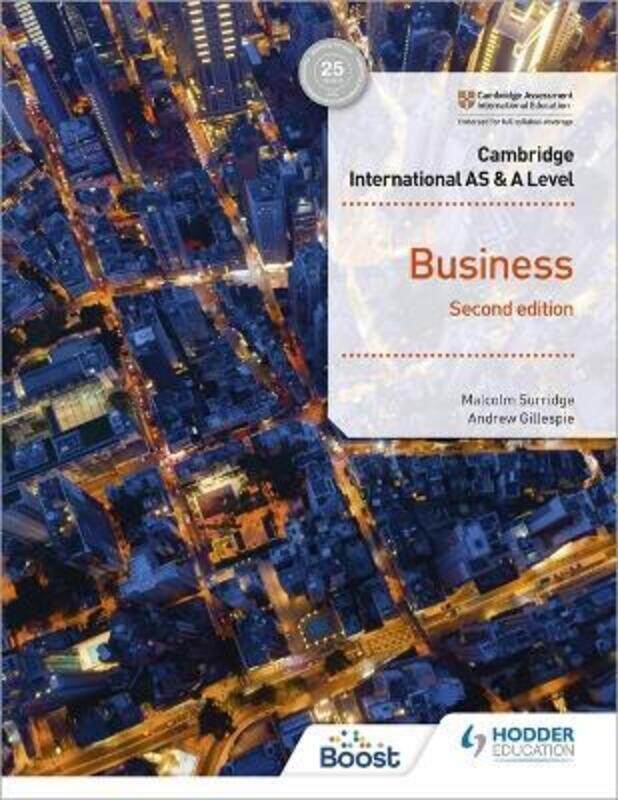 

Cambridge International AS & A Level Business Second Edition.paperback,By :Surridge, Malcolm - Gillespie, Andrew