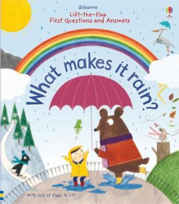 

First Questions and Answers: What makes it rain, Board Book Book, By: Katie Daynes