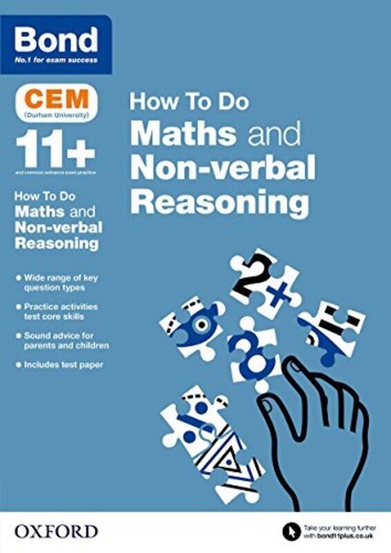 

Bond 11 CEM How To Do Maths and Nonverbal Reasoning by Alison PrimroseBond 11+-Paperback