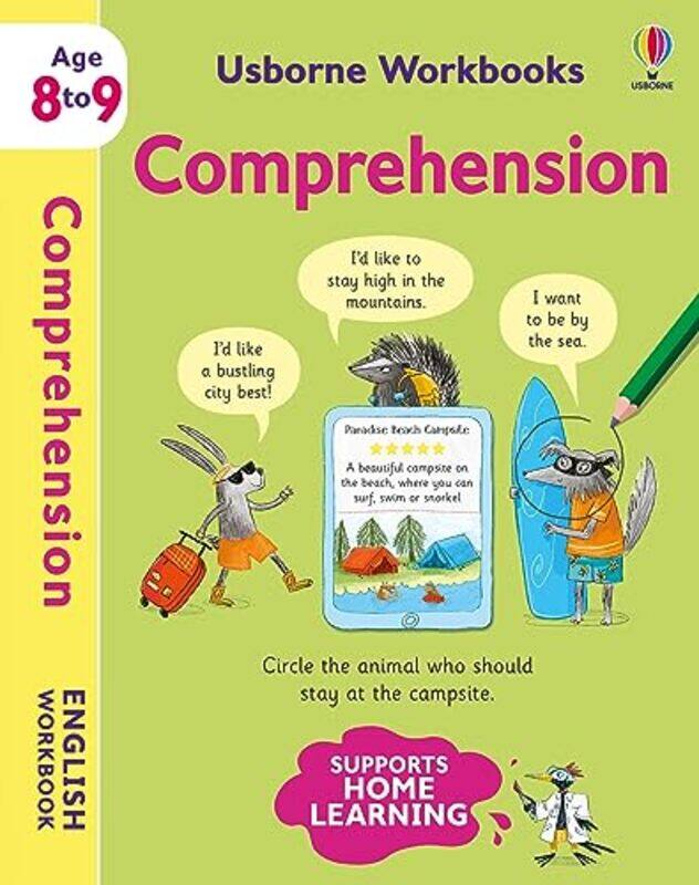 

Usborne Workbooks Comprehension 89 By Young, Caroline - Brol, Magda -Paperback