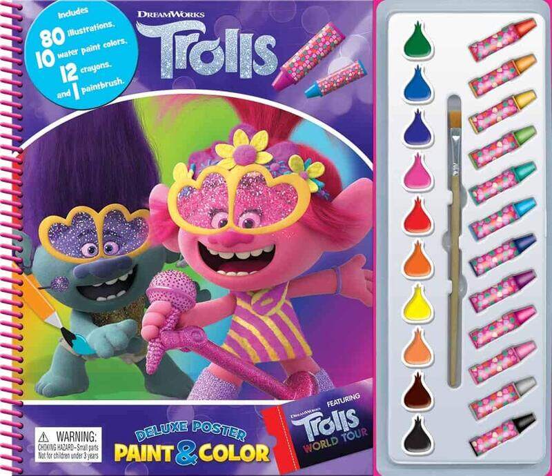 

Univ. Trolls Deluxe Poster Paint & Color, Paperback Book, By: Phidal Publishing Inc.