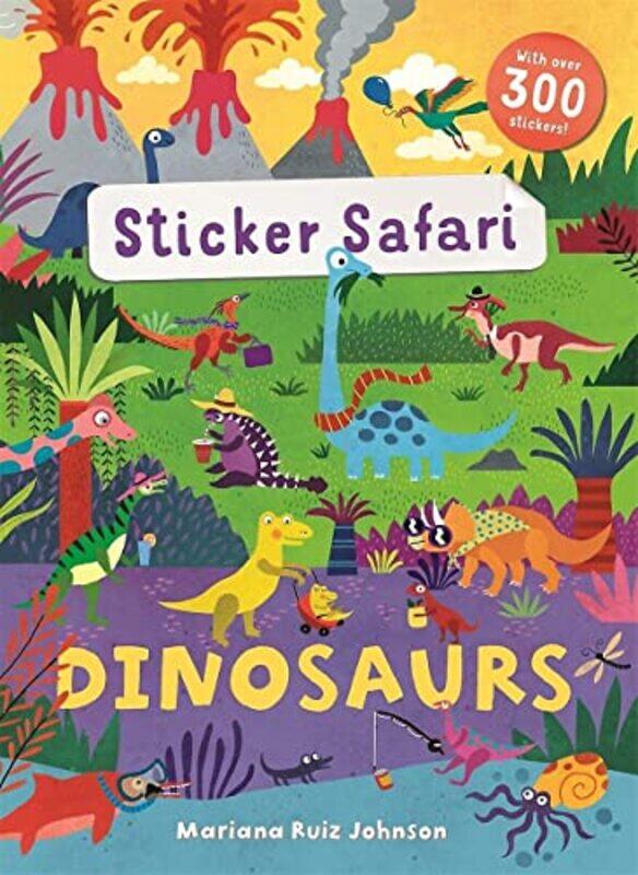 

Sticker Safari Dinosaurs by Damion Hunter-Paperback