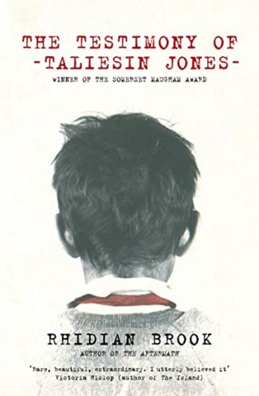 

The Testimony of Taliesin Jones by Rhidian Brook-Paperback