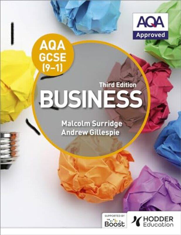 

AQA GCSE 91 Business Third Edition by Malcolm SurridgeAndrew Gillespie-Paperback