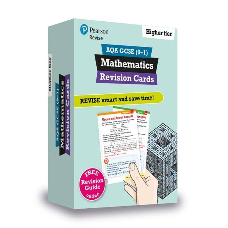 

Pearson Revise Aqa Gcse 91 Maths Higher Revision Cards For Home Learning 2022 And 2023 Assessme Paperback