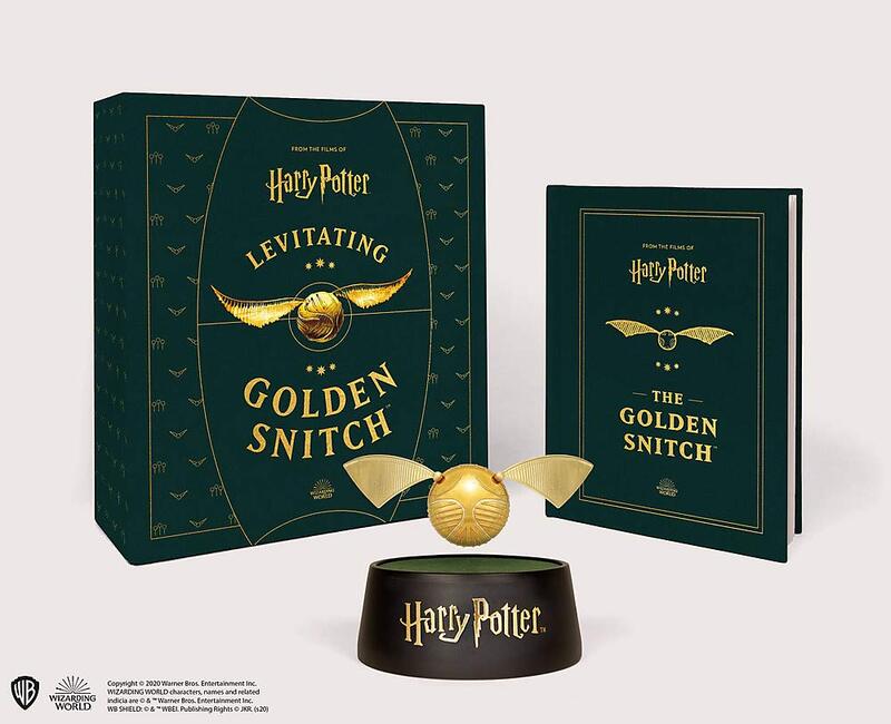 Harry Potter Levitating Golden Snitch, Paperback Book, By: Warner Bros. Consumer Products