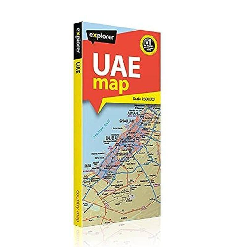 

Uae Map By Explorer Publishing Paperback