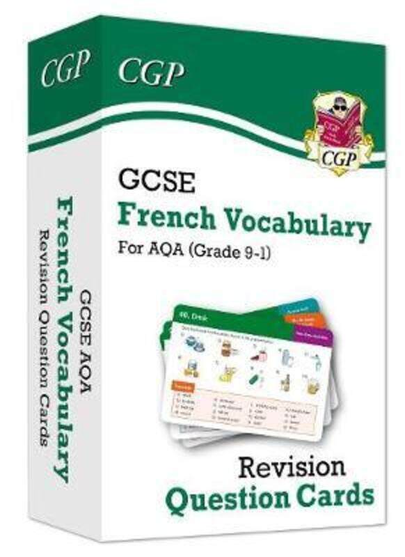 

GCSE AQA French: Vocabulary Revision Question Cards.Hardcover,By :CGP Books - CGP Books