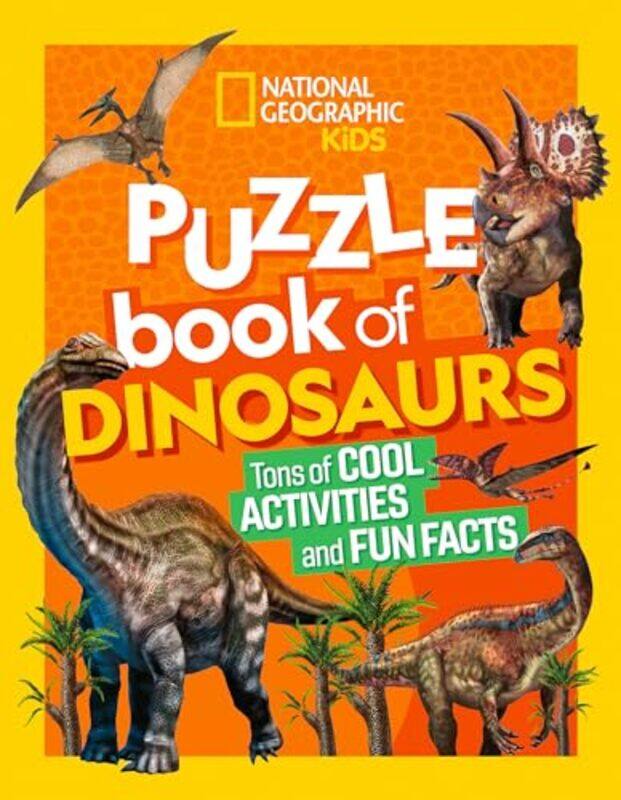 

Ngk Puzzle Bk Dinosaurs By National Geographic Kids - Paperback