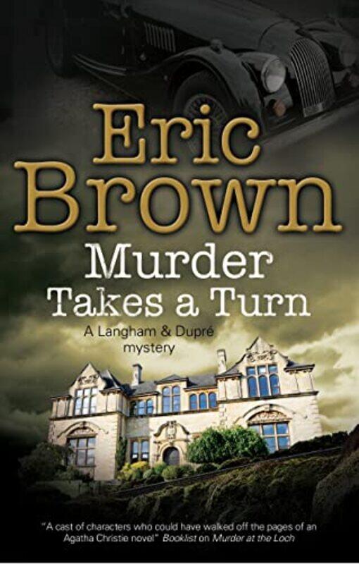 

Murder Takes a Turn by Eric Brown-Hardcover