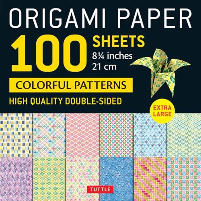 

Origami Paper 100Ct Colorful Patterns By Tuttle - Paperback