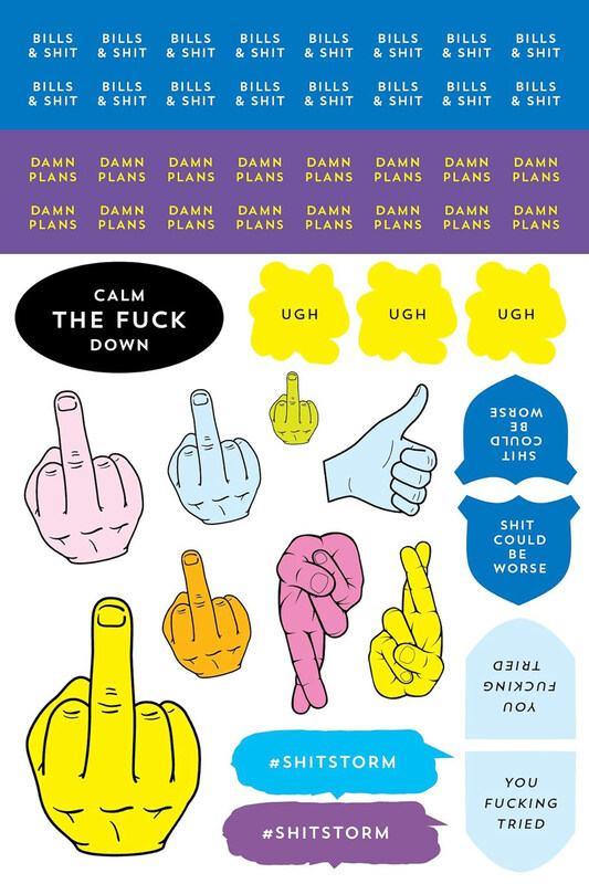 

Fucking Planner Stickers, Calendars Book, By: Sourcebooks