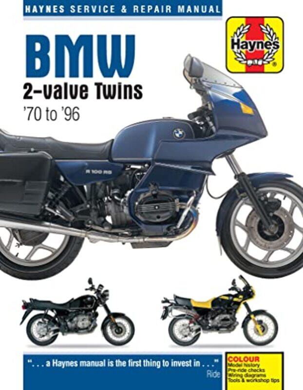 

BMW 2valve twins 7096 Haynes Repair Manual by Haynes Publishing-Paperback