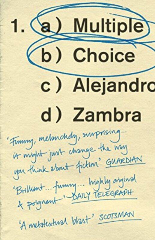 

Multiple Choice by Alejandro ZambraMegan McDowell-Paperback