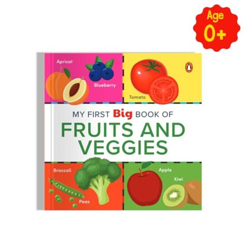 

My First Big Book Of Fruits and Veggies Paperback