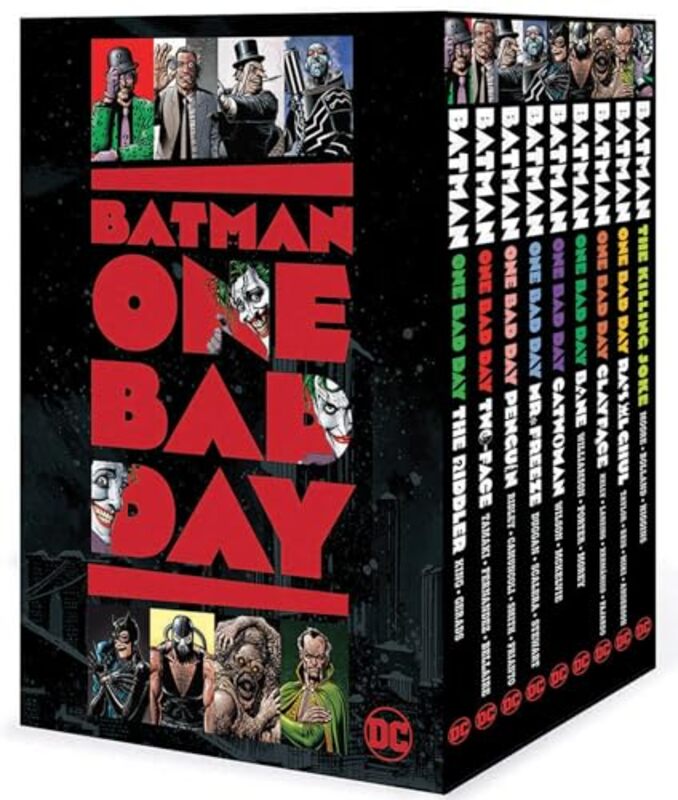 Batman: One Bad Day Box Set By Tom King Hardcover