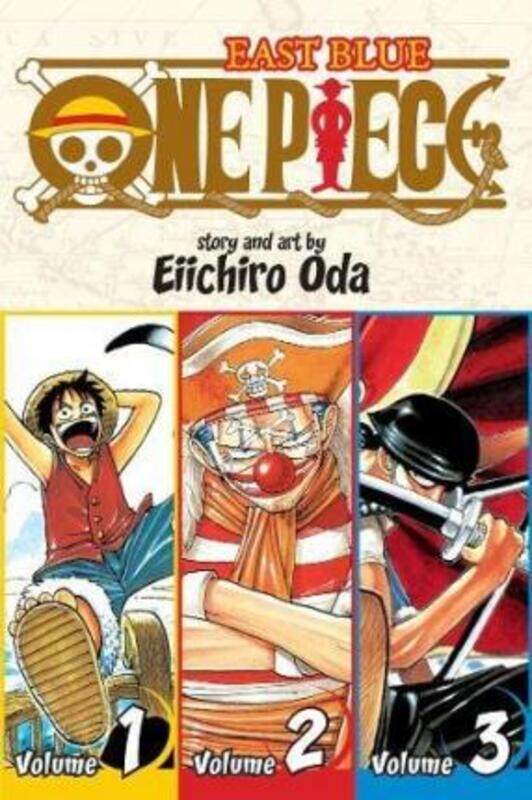 

One Piece (3-In-1 Edition), Vol. 1,Paperback,By :Eiichiro Oda