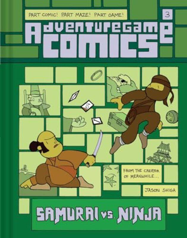 

Adventuregame Comics Samurai Vs Ninja By Shiga Jason - Hardcover