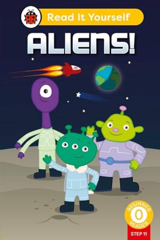 

Aliens Phonics Step 11 Read It Yourself Level 0 Beginner Reader by Ladybird-Hardcover