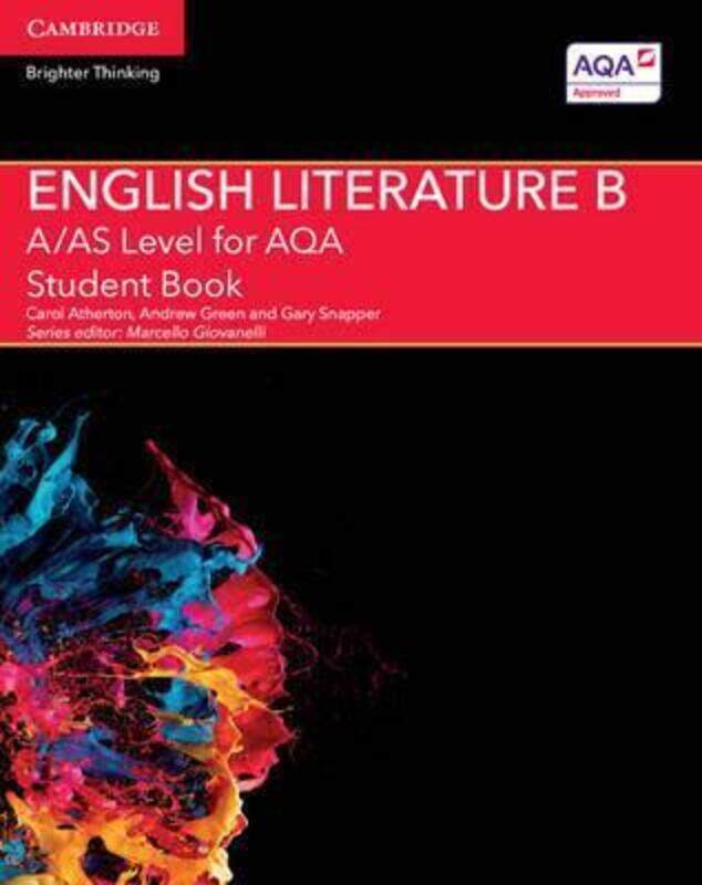 

A/AS Level English Literature B for AQA Student Book.paperback,By :Carol Atherton