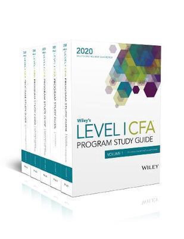 Wiley's Level I CFA Program Study Guide 2020: Complete Set, Paperback Book, By: Wiley