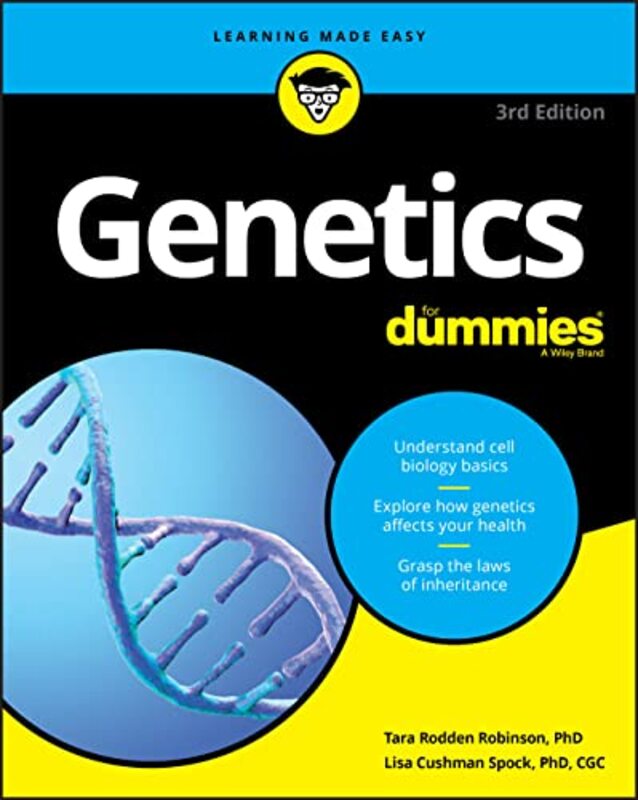 Genetics For Dummies , Paperback by Robinson, Tara Rodden - Spock, Lisa