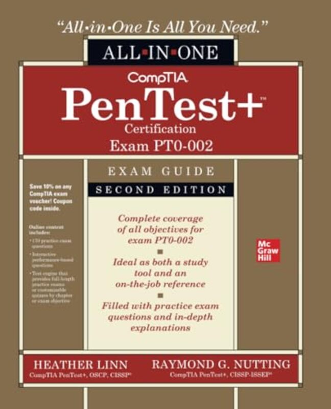 CompTIA PenTest Certification AllinOne Exam Guide Second Edition Exam PT0002 by DeeDee M Bennett GayleXiaojun Jenny Yuan-Paperback