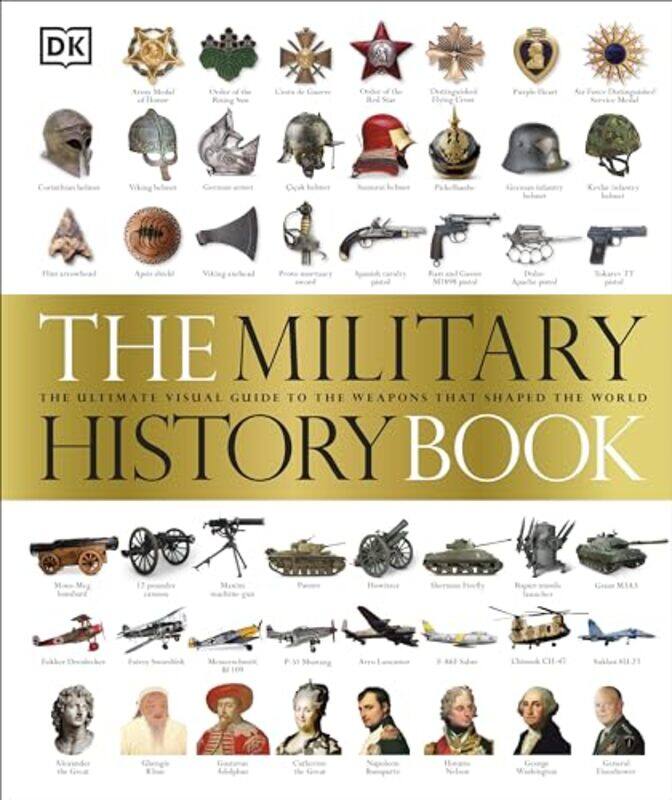 

The Military History Book by DK-Hardcover