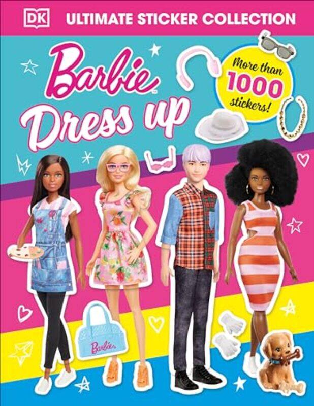 

Ult Sticker Coll Barbie Dress Up By Dk - Paperback