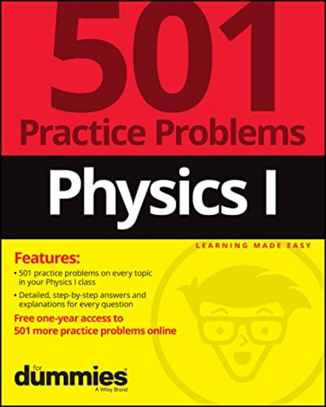 

Physics I 501 Practice Problems For Dummies Free Online Practice by Caroline Misner-Paperback