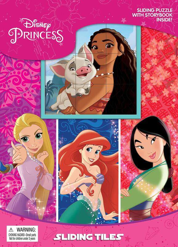 

Disney Princess Sliding Tiles, Board Book, By: Phidal Publishing Inc.