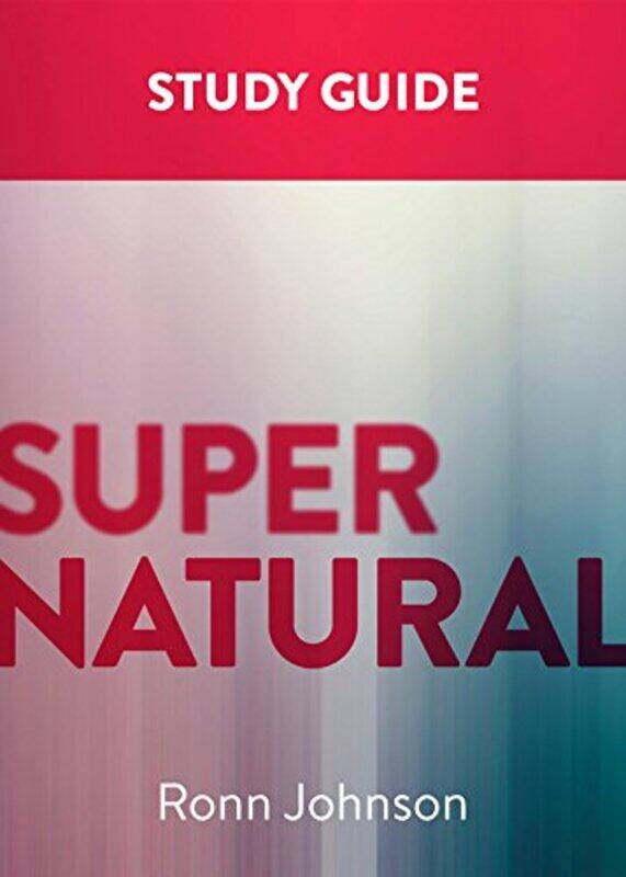 

Supernatural A Study Gd By Johnson Ronn - Paperback