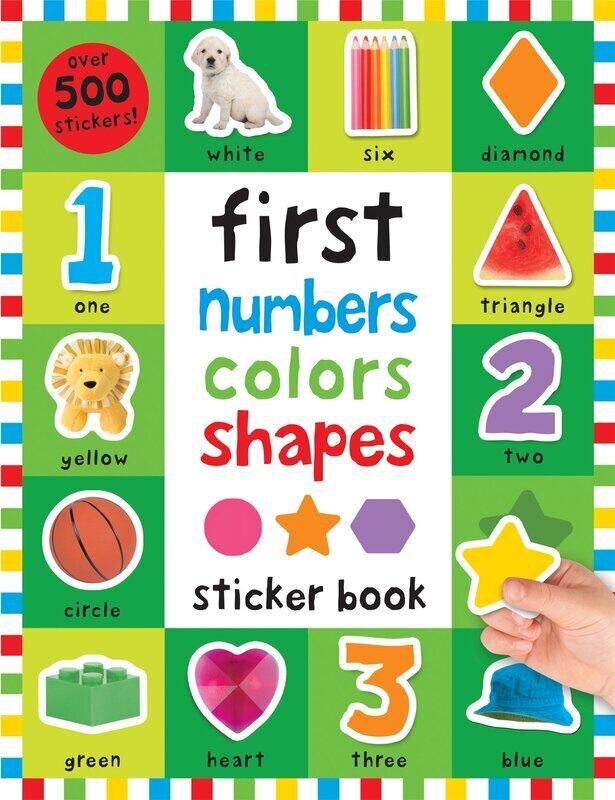 

First 100 Stickers: First Numbers, Colors, Shapes, Paperback Book, By: Roger Priddy