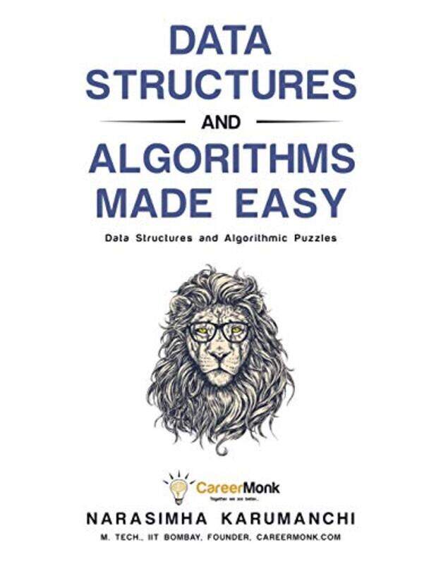 

Data Structures and Algorithms Made Easy , Paperback by Narasimha Karumanchi