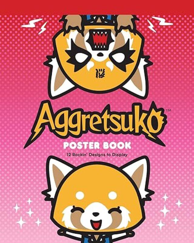 

Aggretsuko Poster Book by Sanrio Sanrio-Paperback