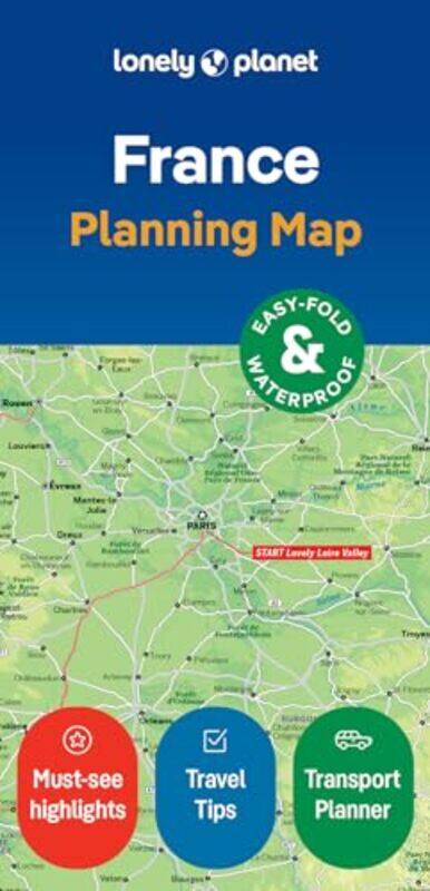 

Lonely Planet France Planning Map by Lonely Planet -Other Book Format