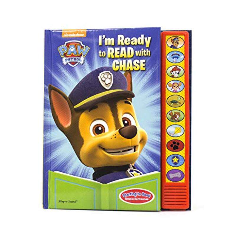 

Paw Patrol - I'm Ready to Read With Chase, Hardcover Book, By: PI Kids