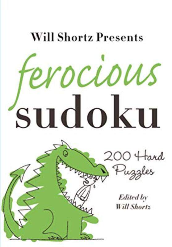 

Wsp Ferocious Sudoku By Shortz Will - Paperback