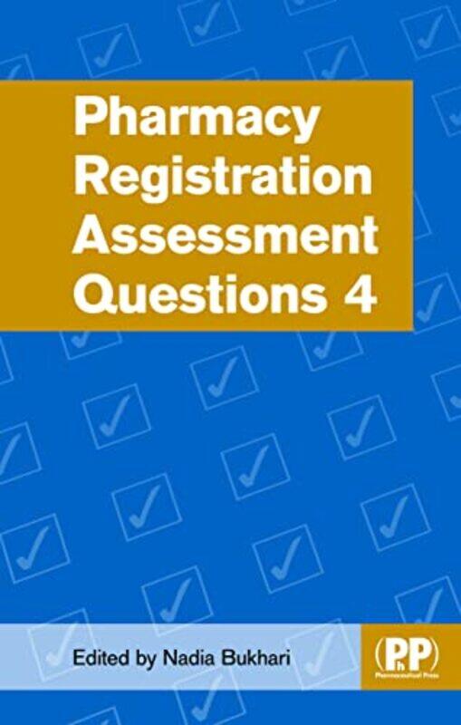 

Pharmacy Registration Assessment Questions 4 by Joanna Oram Fox-Paperback