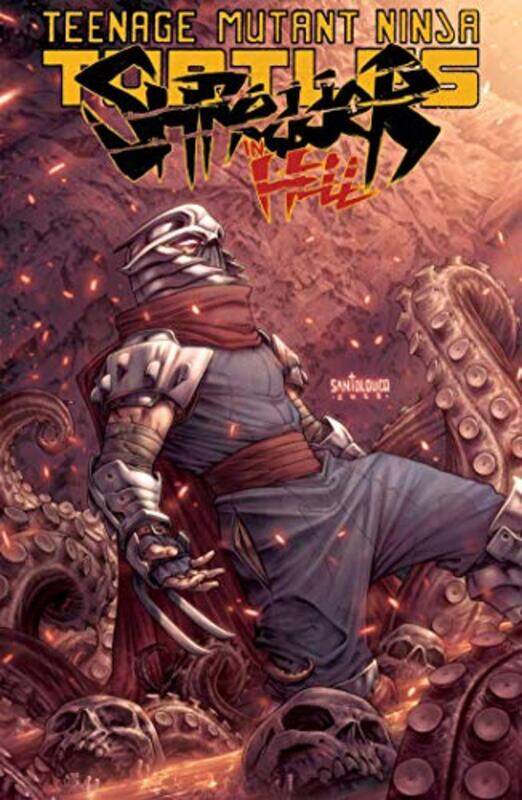 

Teenage Mutant Ninja Turtles Shredder In Hell by Mateus Santolouco-Paperback