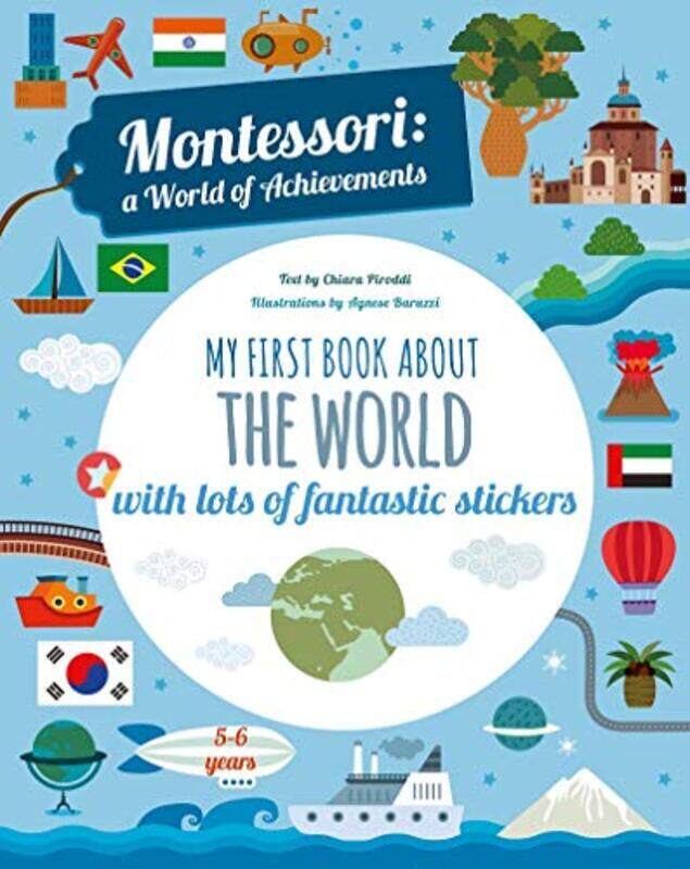 

My First Book About The World Montessori Activity Book By Piroddi, Chiara - Baruzzi, Agnese Paperback