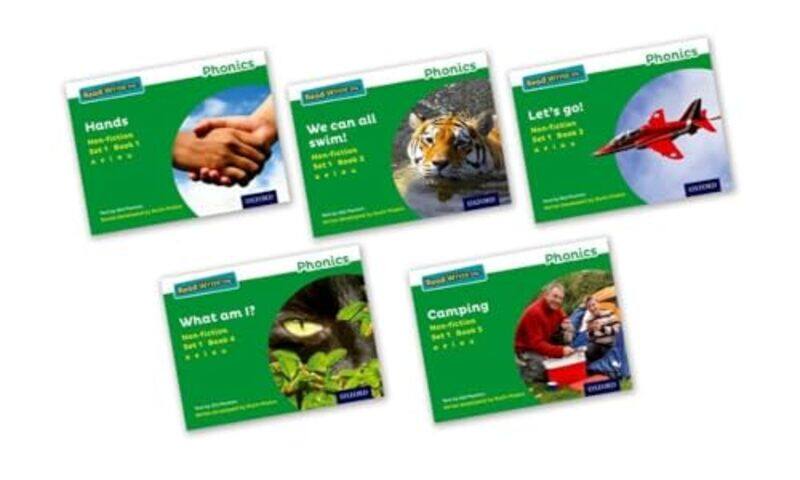 

Read Write Inc Phonics Green Set 1 Nonfiction books Mixed Pack of 5 by Joseph Harriss-Paperback