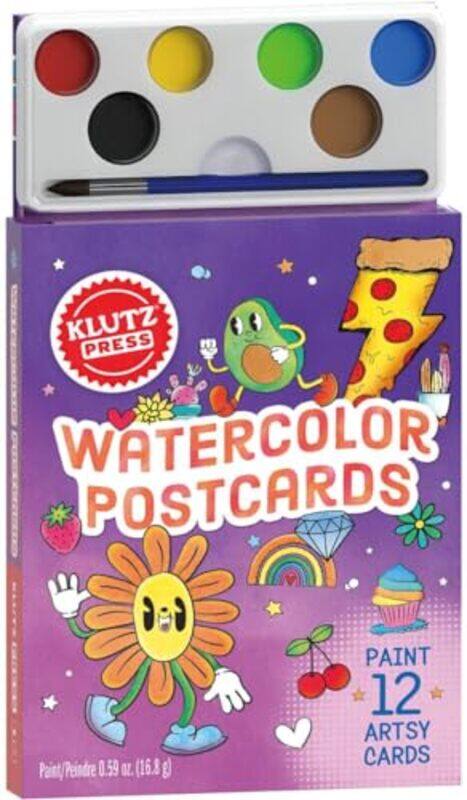 

Watercolor Cards by Editors of Klutz-Paperback