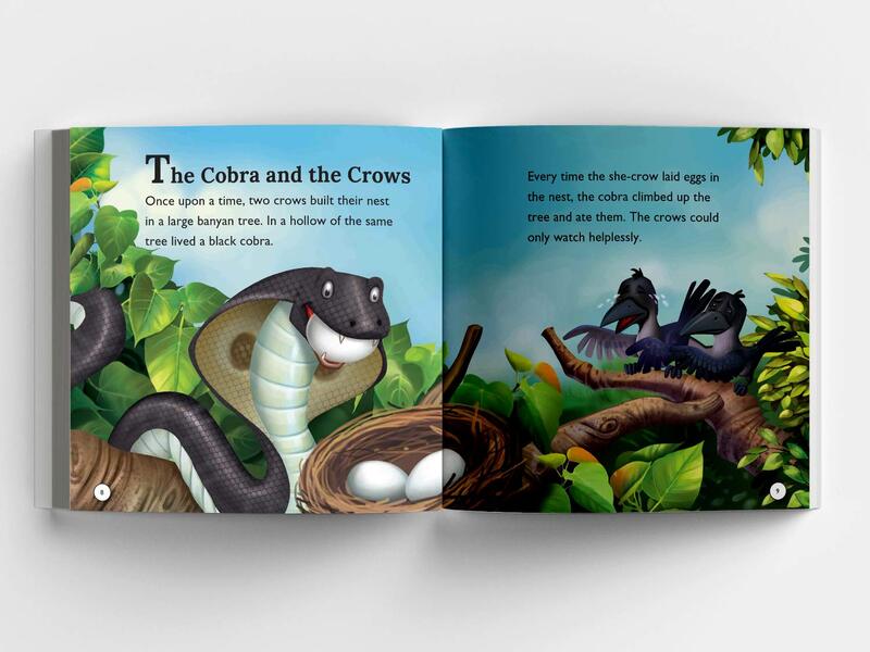 Animals Tales From Panchtantra: Timeless Stories for Children From Ancient India, Paperback Book, By: Wonder House Books