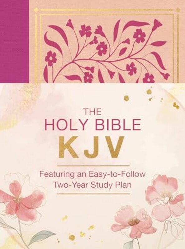 

Kjv 2Yr Study Plan Magenta Florals By Hudson Christopher D - Hardcover
