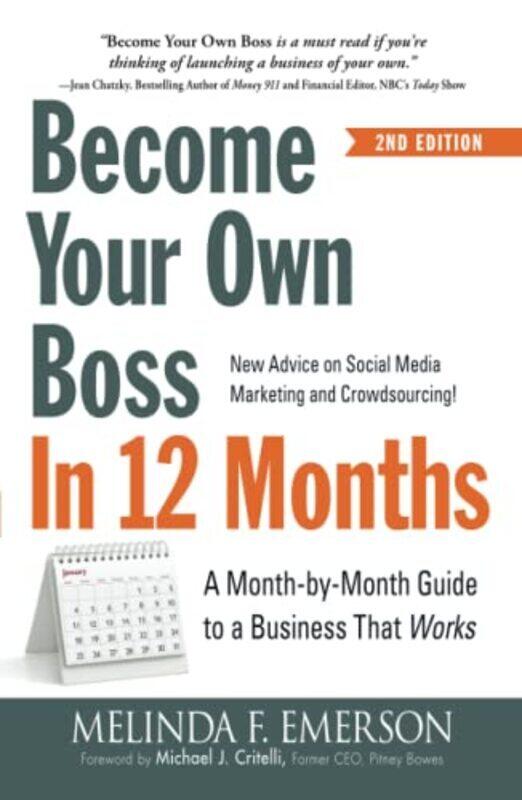 

Become Your Own Boss in 12 Months,Paperback by Melinda Emerson