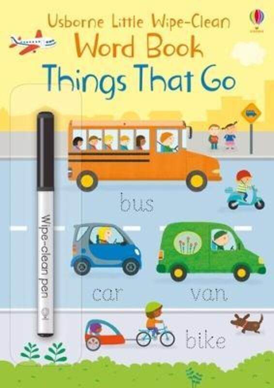 

Little Wipe-Clean Word Book Things That Go.paperback,By :Brooks, Felicity - Brooks, Felicity - Cabrol, Marta
